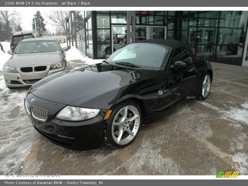 Jet Black / Black 2006 BMW Z4 3.0si Roadster
