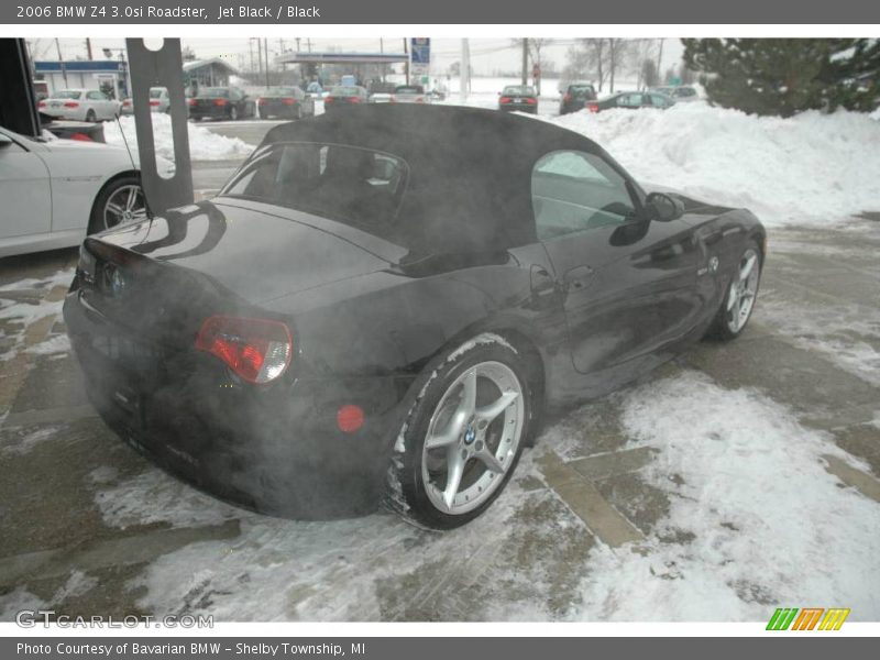Jet Black / Black 2006 BMW Z4 3.0si Roadster