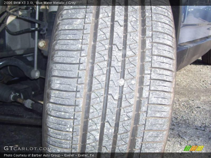 Blue Water Metallic / Grey 2006 BMW X3 3.0i