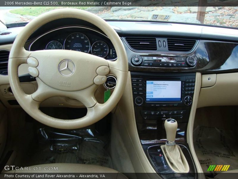 Bordeaux Red Metallic / Cashmere Beige 2006 Mercedes-Benz CLS 500