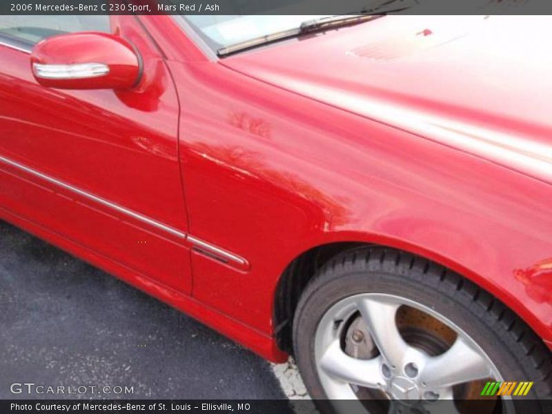 Mars Red / Ash 2006 Mercedes-Benz C 230 Sport