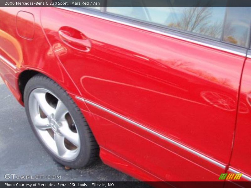 Mars Red / Ash 2006 Mercedes-Benz C 230 Sport