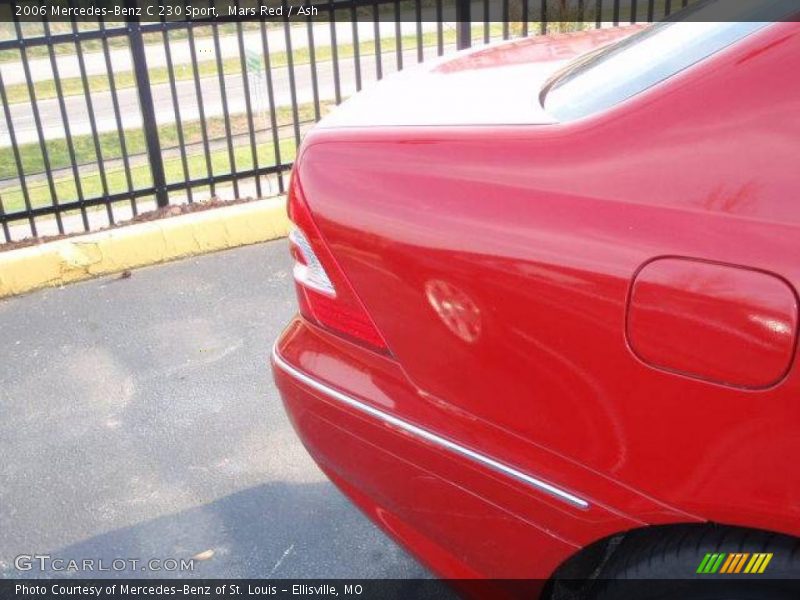 Mars Red / Ash 2006 Mercedes-Benz C 230 Sport