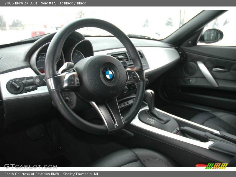 Jet Black / Black 2006 BMW Z4 3.0si Roadster