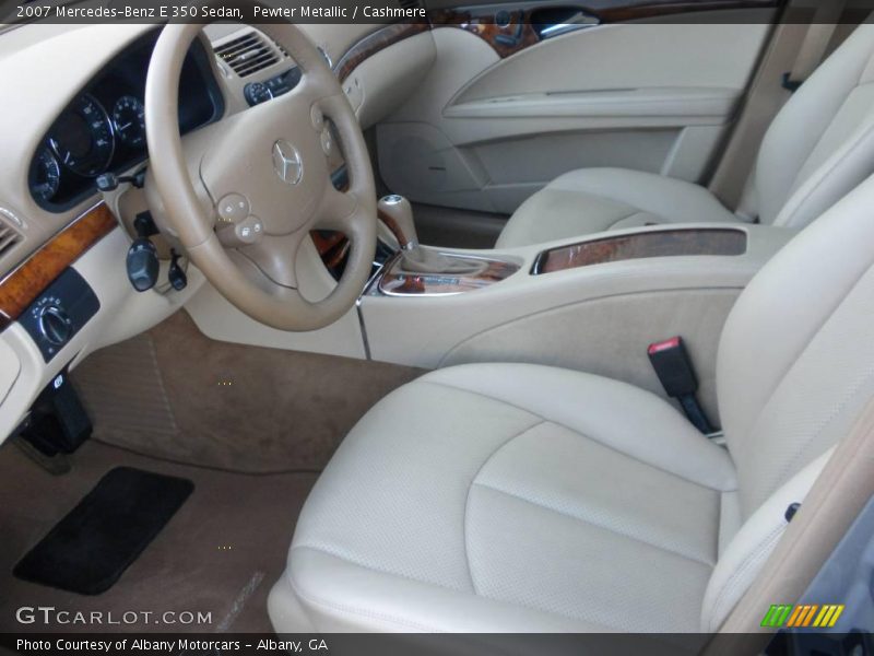 Pewter Metallic / Cashmere 2007 Mercedes-Benz E 350 Sedan