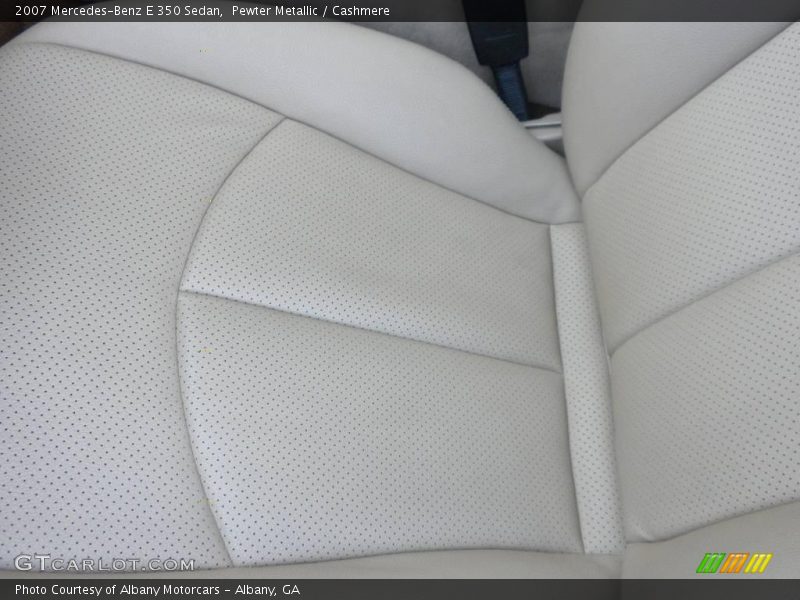 Pewter Metallic / Cashmere 2007 Mercedes-Benz E 350 Sedan