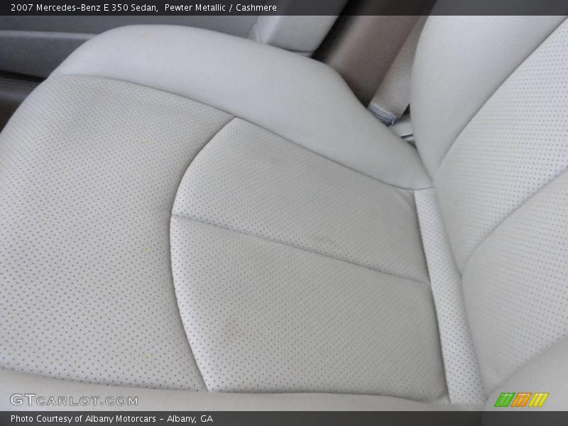 Pewter Metallic / Cashmere 2007 Mercedes-Benz E 350 Sedan