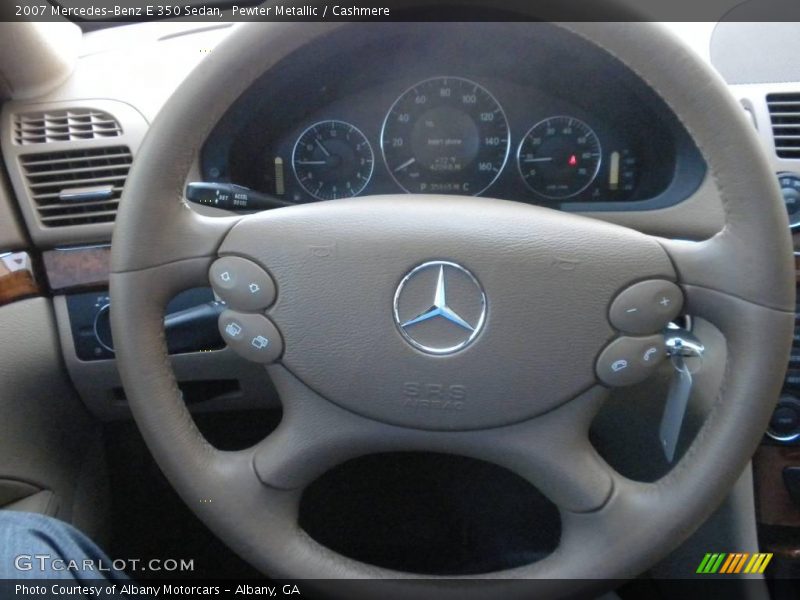 Pewter Metallic / Cashmere 2007 Mercedes-Benz E 350 Sedan