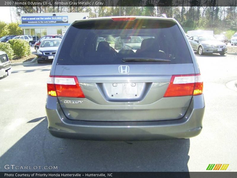 Nimbus Gray Metallic / Gray 2007 Honda Odyssey EX-L