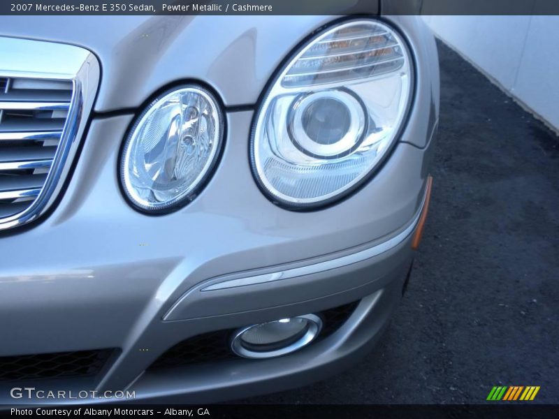 Pewter Metallic / Cashmere 2007 Mercedes-Benz E 350 Sedan