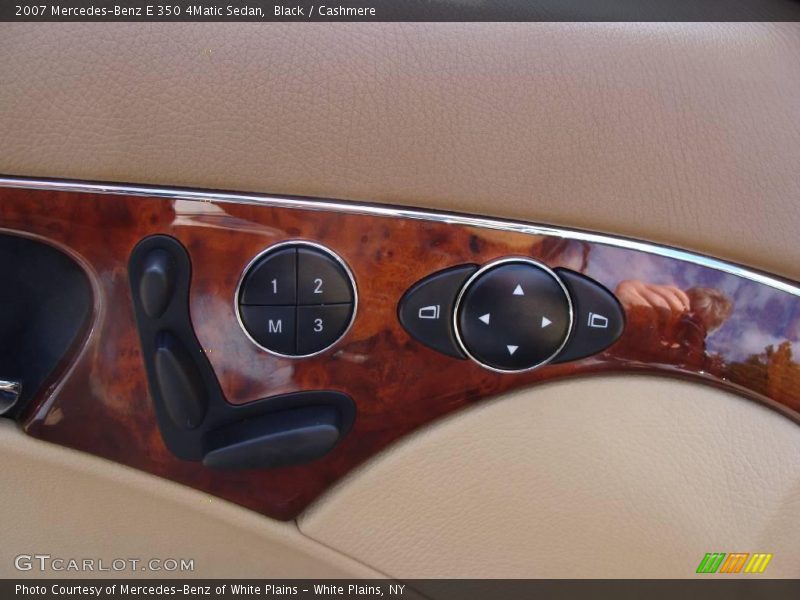 Black / Cashmere 2007 Mercedes-Benz E 350 4Matic Sedan