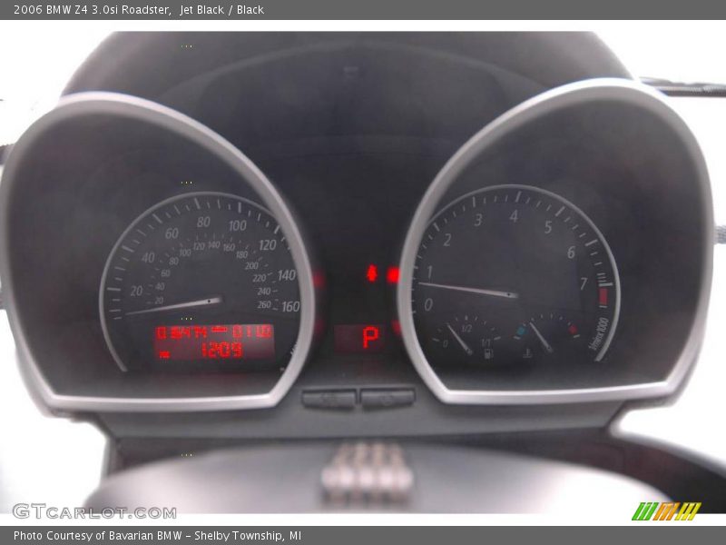 Jet Black / Black 2006 BMW Z4 3.0si Roadster