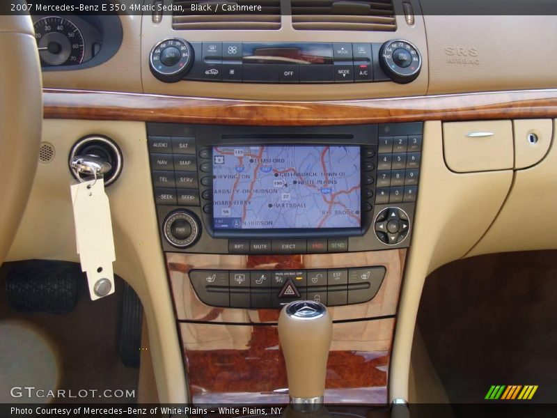 Black / Cashmere 2007 Mercedes-Benz E 350 4Matic Sedan