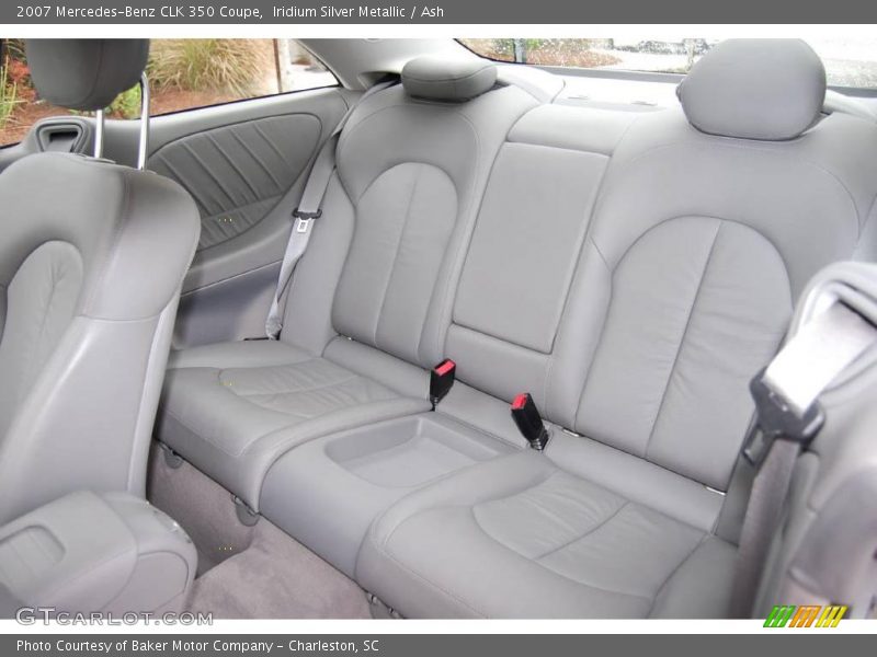 Iridium Silver Metallic / Ash 2007 Mercedes-Benz CLK 350 Coupe