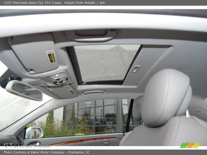 Iridium Silver Metallic / Ash 2007 Mercedes-Benz CLK 350 Coupe