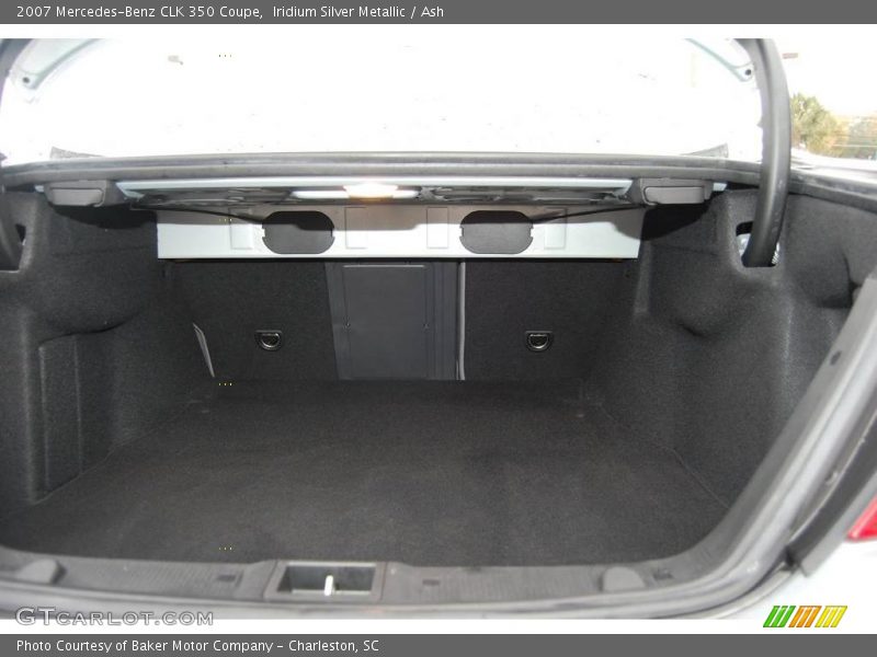 Iridium Silver Metallic / Ash 2007 Mercedes-Benz CLK 350 Coupe