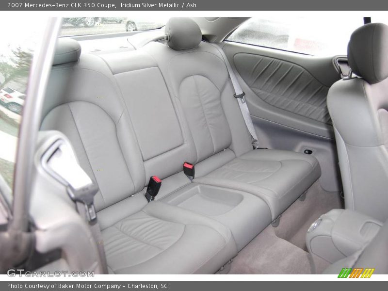 Iridium Silver Metallic / Ash 2007 Mercedes-Benz CLK 350 Coupe