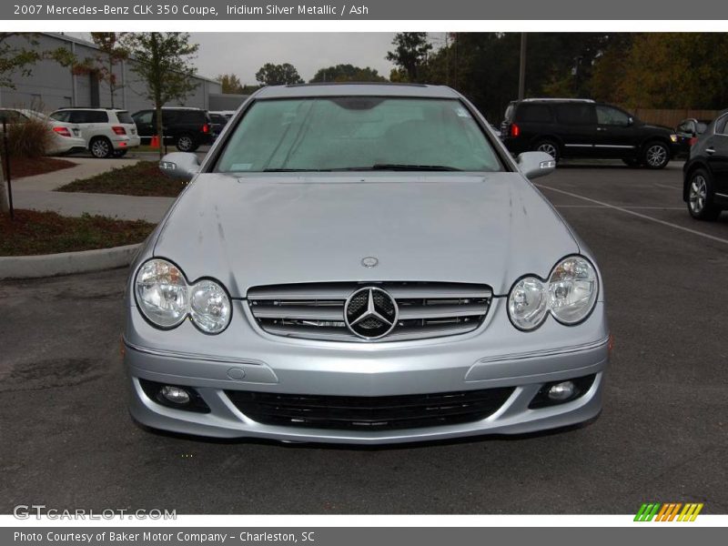 Iridium Silver Metallic / Ash 2007 Mercedes-Benz CLK 350 Coupe