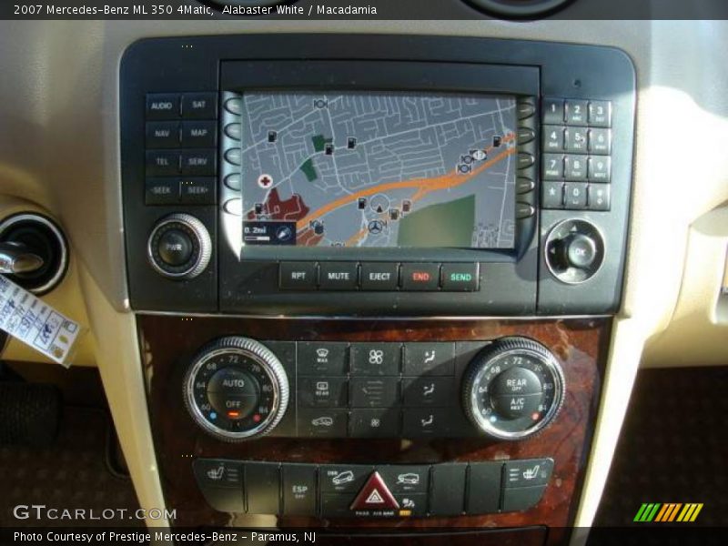 Alabaster White / Macadamia 2007 Mercedes-Benz ML 350 4Matic
