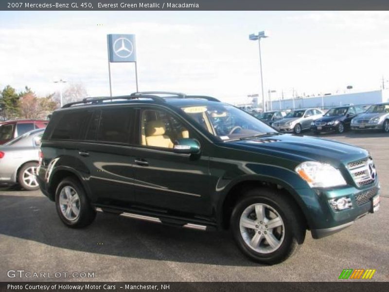 Everest Green Metallic / Macadamia 2007 Mercedes-Benz GL 450