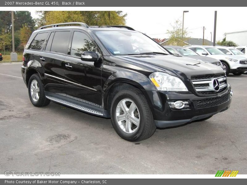 Black / Black 2007 Mercedes-Benz GL 450