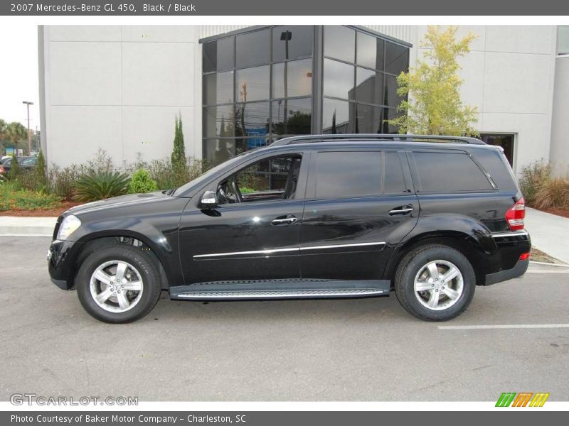Black / Black 2007 Mercedes-Benz GL 450