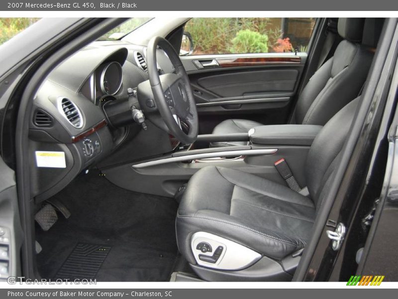 Black / Black 2007 Mercedes-Benz GL 450