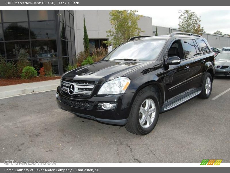 Black / Black 2007 Mercedes-Benz GL 450