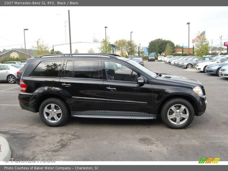 Black / Black 2007 Mercedes-Benz GL 450