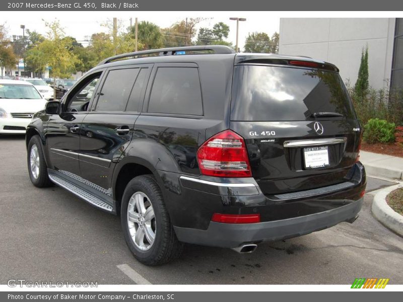 Black / Black 2007 Mercedes-Benz GL 450