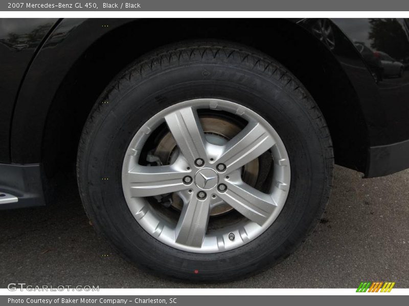 Black / Black 2007 Mercedes-Benz GL 450