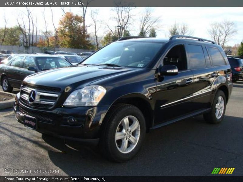 Black / Black 2007 Mercedes-Benz GL 450