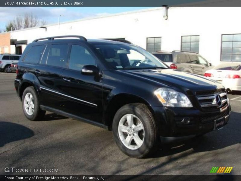 Black / Black 2007 Mercedes-Benz GL 450