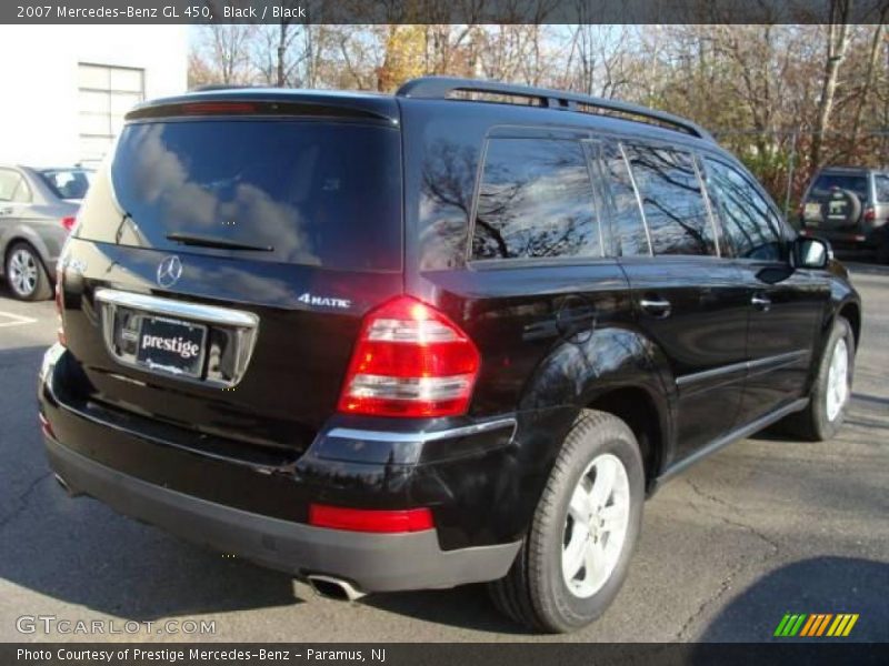 Black / Black 2007 Mercedes-Benz GL 450