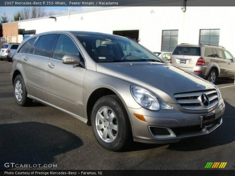 Pewter Metallic / Macadamia 2007 Mercedes-Benz R 350 4Matic