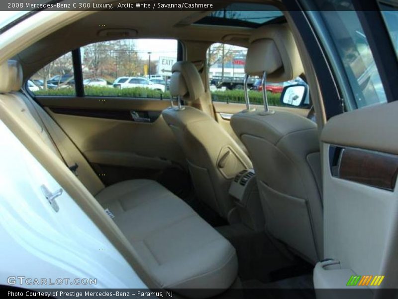 Arctic White / Savanna/Cashmere 2008 Mercedes-Benz C 300 Luxury