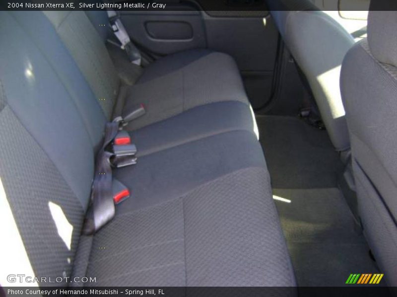 Silver Lightning Metallic / Gray 2004 Nissan Xterra XE