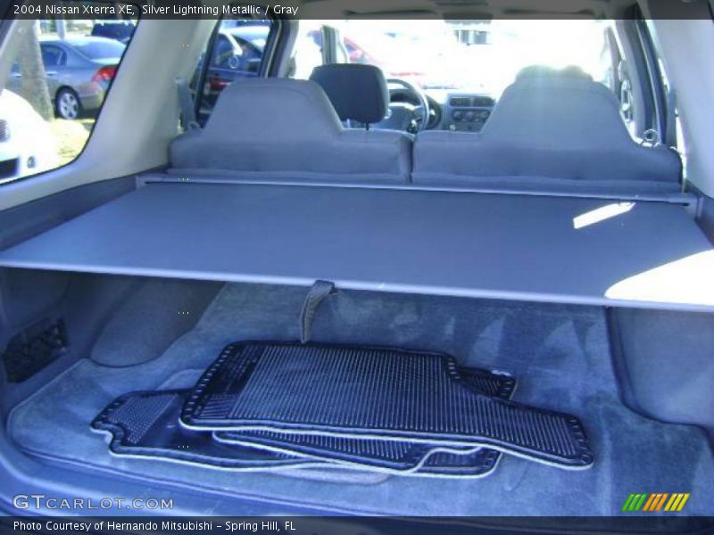 Silver Lightning Metallic / Gray 2004 Nissan Xterra XE
