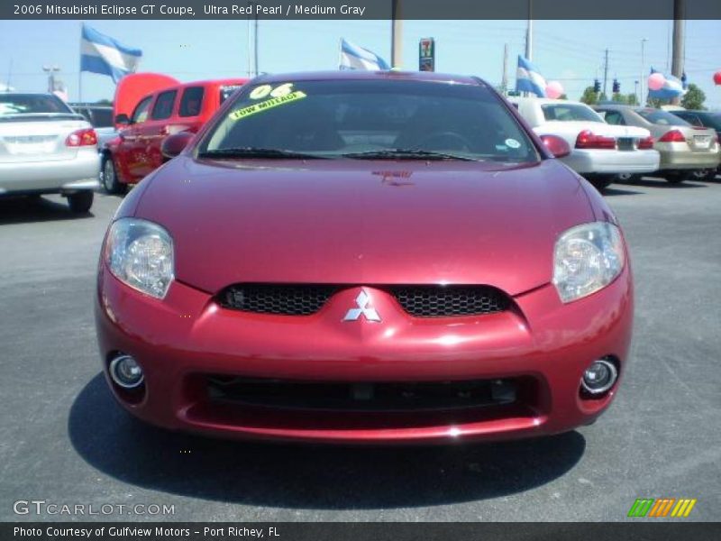 Ultra Red Pearl / Medium Gray 2006 Mitsubishi Eclipse GT Coupe