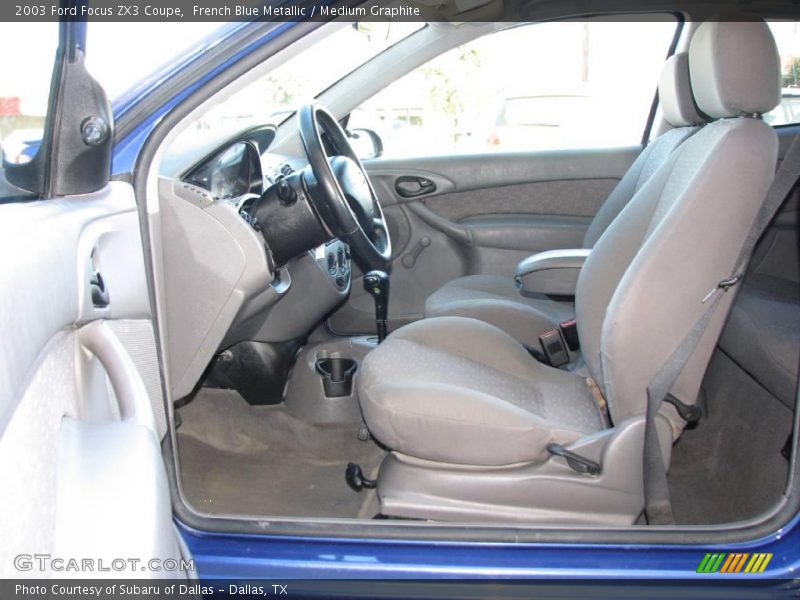 French Blue Metallic / Medium Graphite 2003 Ford Focus ZX3 Coupe
