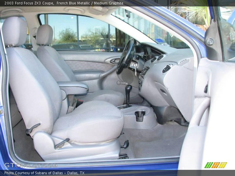 French Blue Metallic / Medium Graphite 2003 Ford Focus ZX3 Coupe