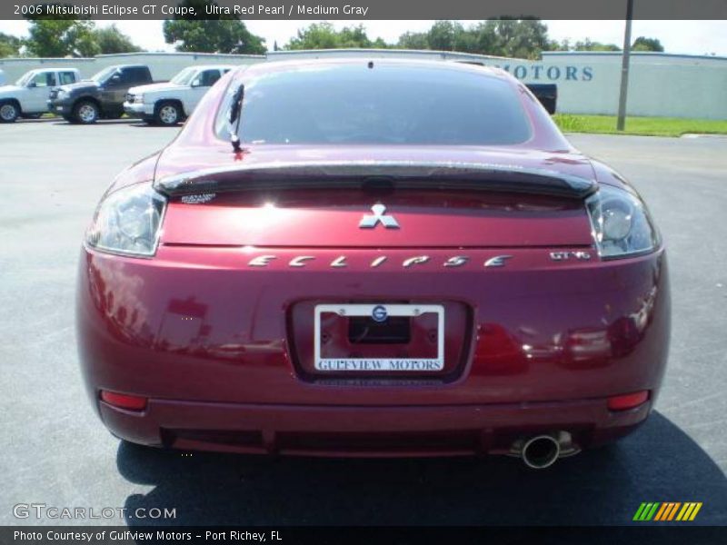 Ultra Red Pearl / Medium Gray 2006 Mitsubishi Eclipse GT Coupe