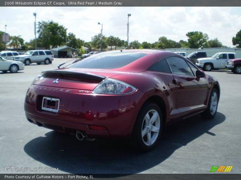 Ultra Red Pearl / Medium Gray 2006 Mitsubishi Eclipse GT Coupe