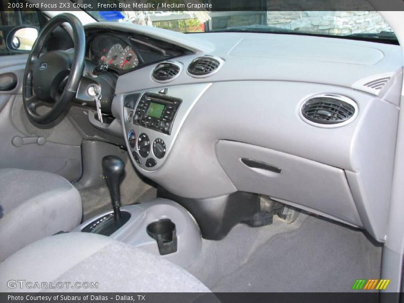 French Blue Metallic / Medium Graphite 2003 Ford Focus ZX3 Coupe