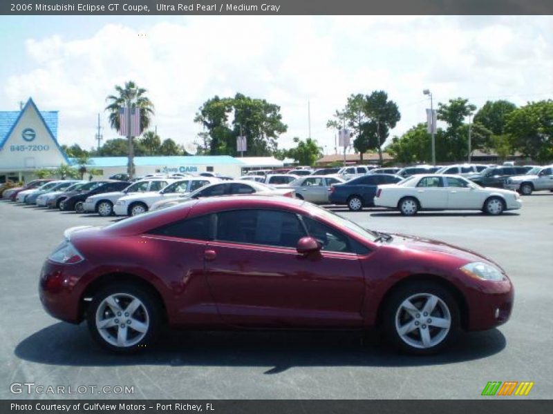 Ultra Red Pearl / Medium Gray 2006 Mitsubishi Eclipse GT Coupe