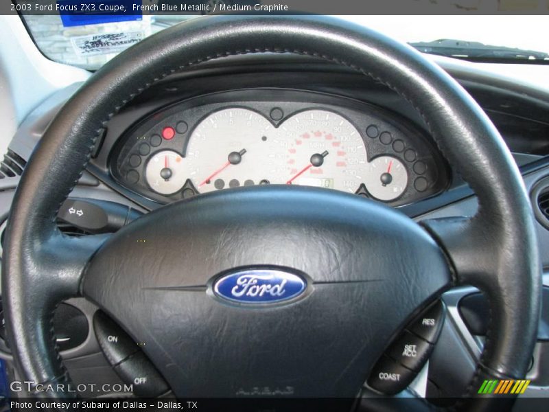 French Blue Metallic / Medium Graphite 2003 Ford Focus ZX3 Coupe