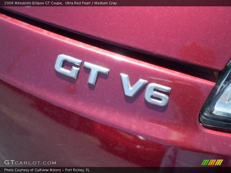 Ultra Red Pearl / Medium Gray 2006 Mitsubishi Eclipse GT Coupe