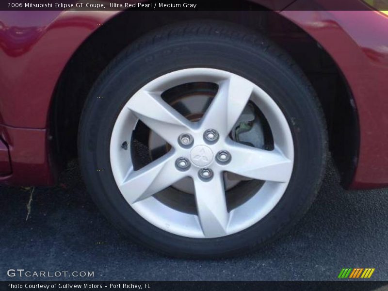 Ultra Red Pearl / Medium Gray 2006 Mitsubishi Eclipse GT Coupe