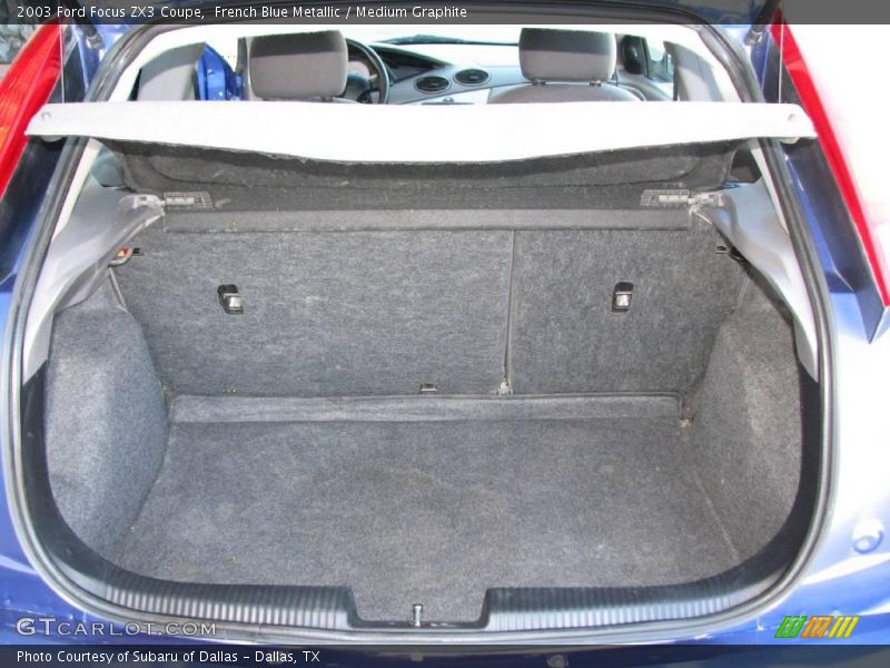 French Blue Metallic / Medium Graphite 2003 Ford Focus ZX3 Coupe