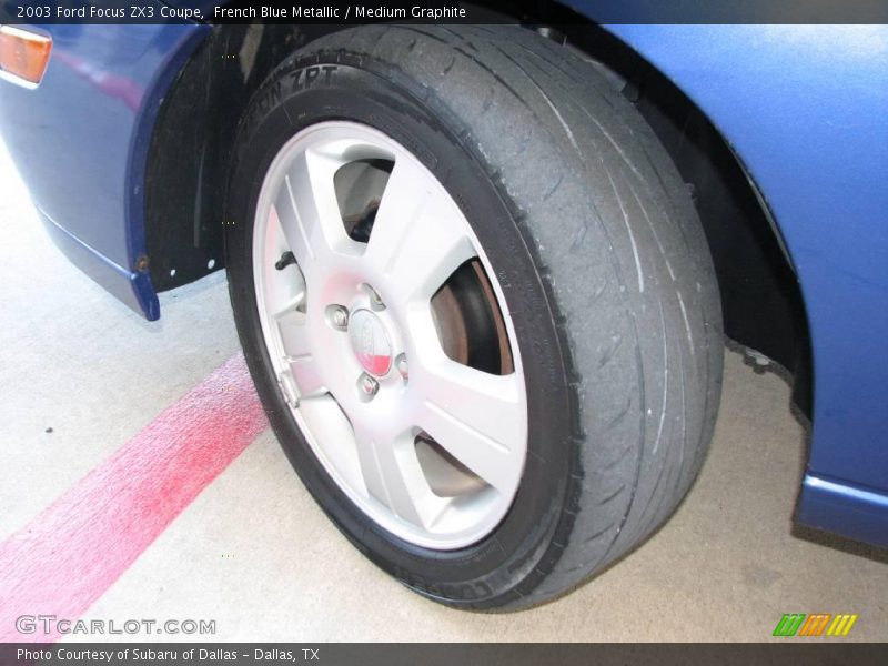 French Blue Metallic / Medium Graphite 2003 Ford Focus ZX3 Coupe